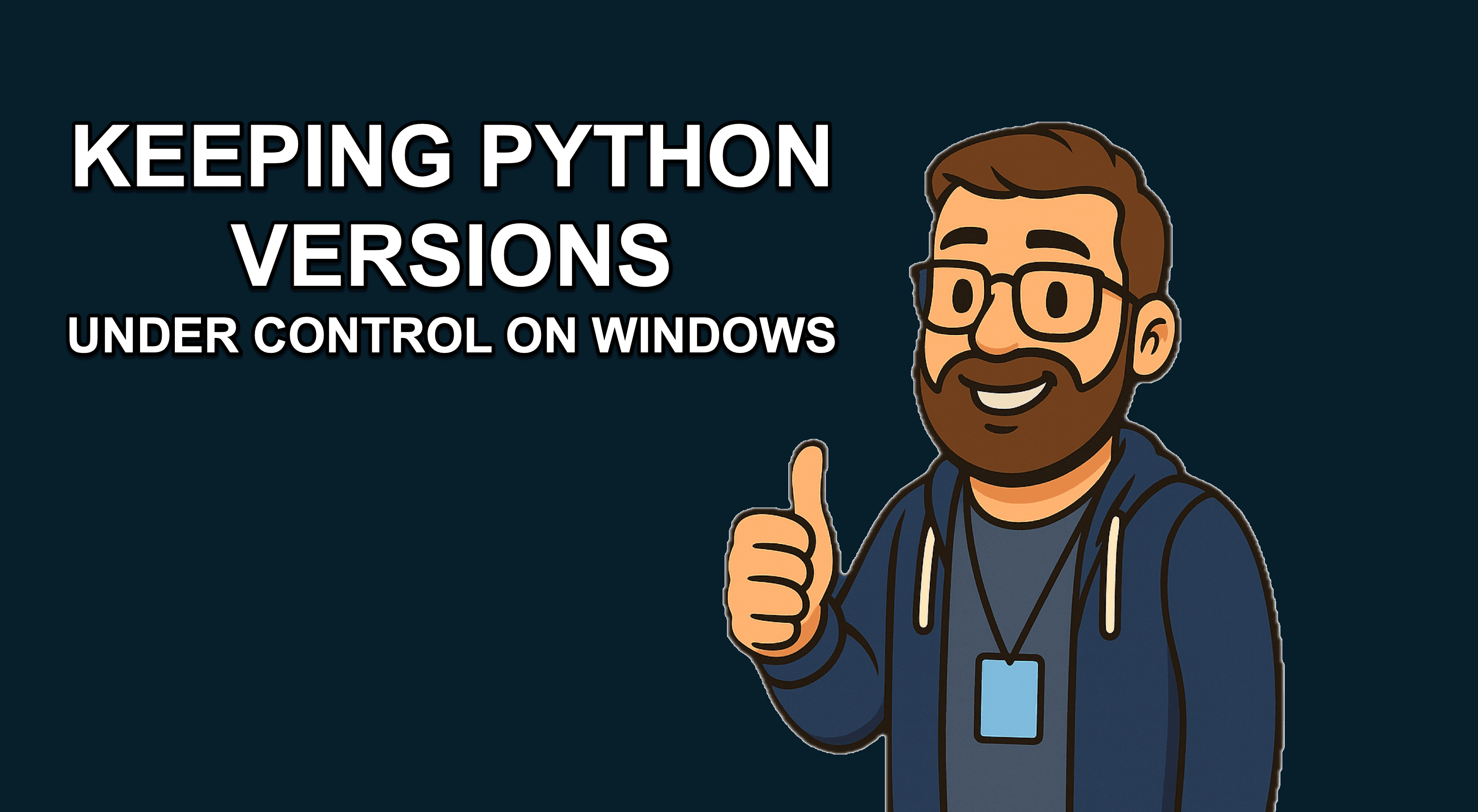 My Simple Setup for Sanity in Python Development on Windows